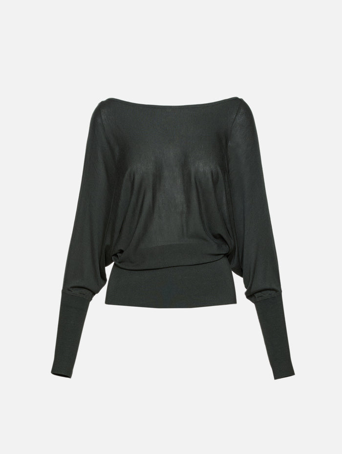 Landslide Blouse,TWP,DARK SPRUCE,Image 1