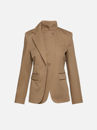 Double Take Jacket,TWP,BRITISH KHAKI,Image 1