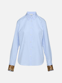 Chloris Shirt,DRIES VAN NOTEN,LIGHT BLUE,Image 2