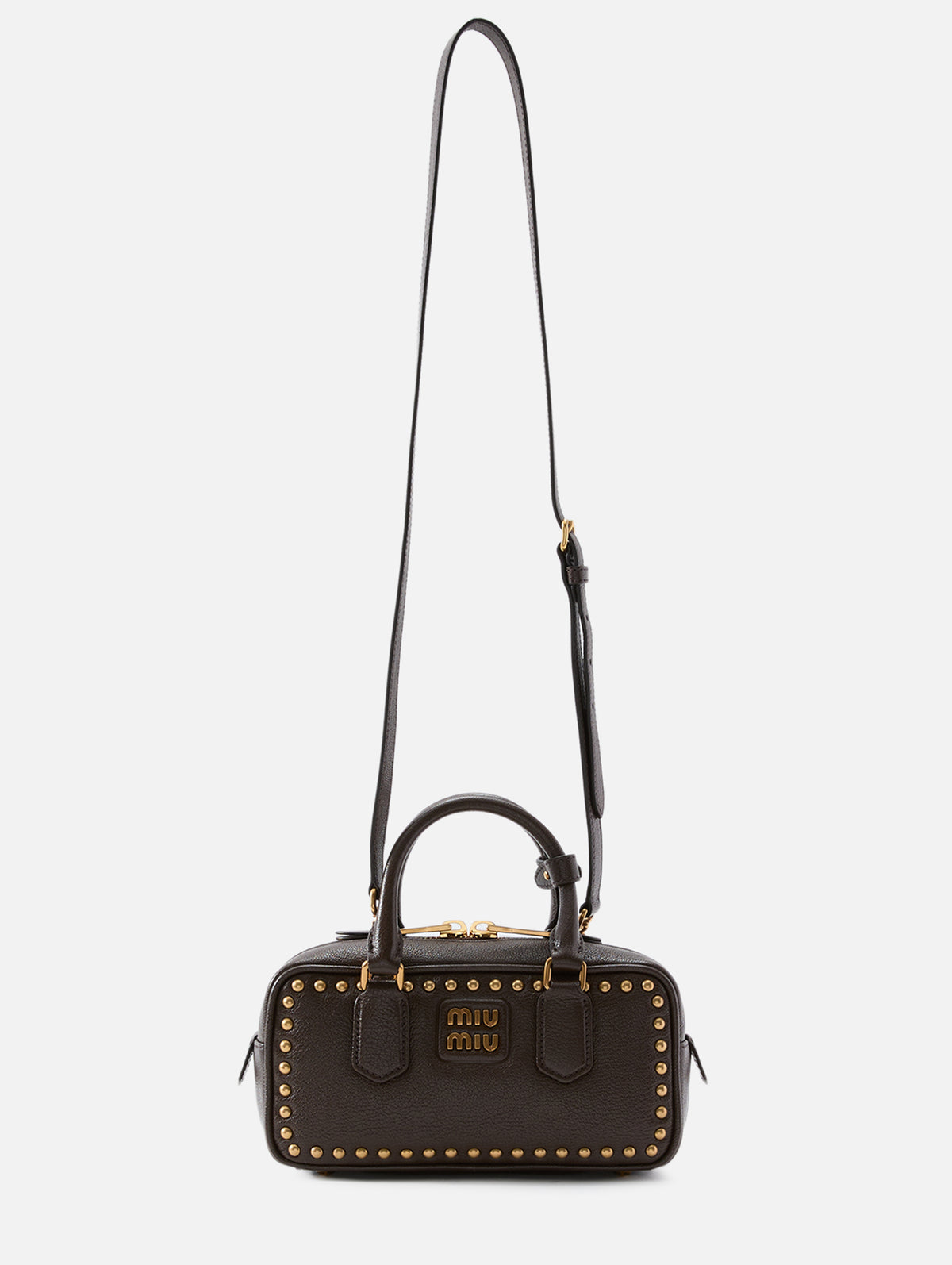 Arcadie Top Handle Bag,MIU MIU,MOGANO,Image 3