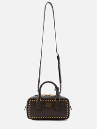 Arcadie Top Handle Bag,MIU MIU,MOGANO,Image 3