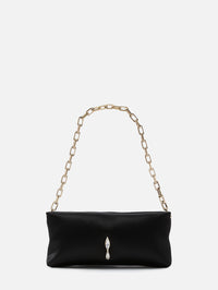 Maykimay Satin Pouch,CHRISTIAN LOUBOUTIN,BLACK,Image 1