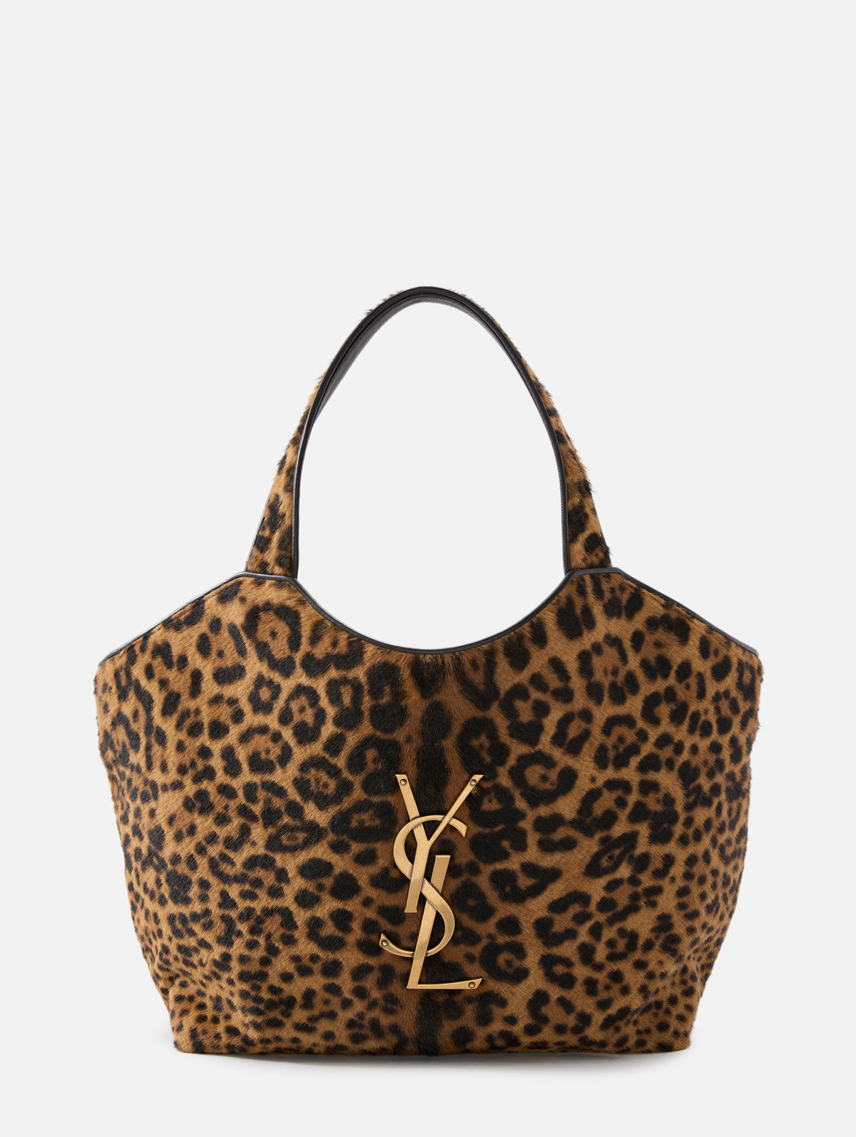 Icare Shopping Tote,SAINT LAURENT,BROWN BLACK,Image 1