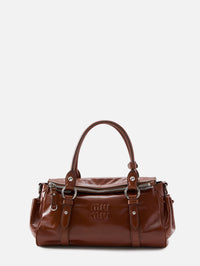 Pocket Luggage Bag,MIU MIU,PALISSANDRO,Image 1