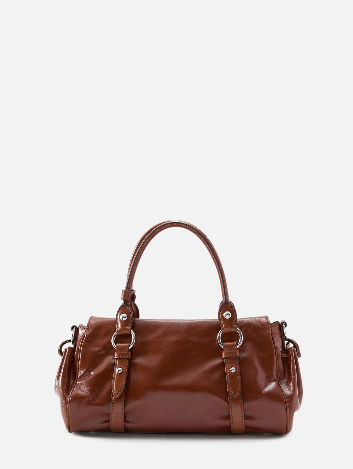 Pocket Luggage Bag,MIU MIU,PALISSANDRO,Image 2