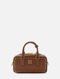 Arcadie Top Handle Bag,MIU MIU,BRANDY,Image 1
