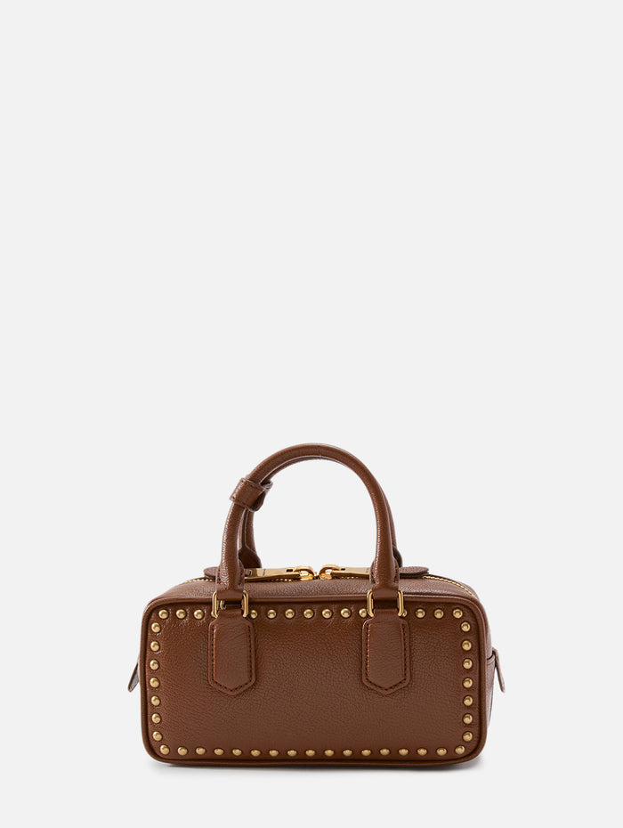 Arcadie Top Handle Bag,MIU MIU,BRANDY,Image 1