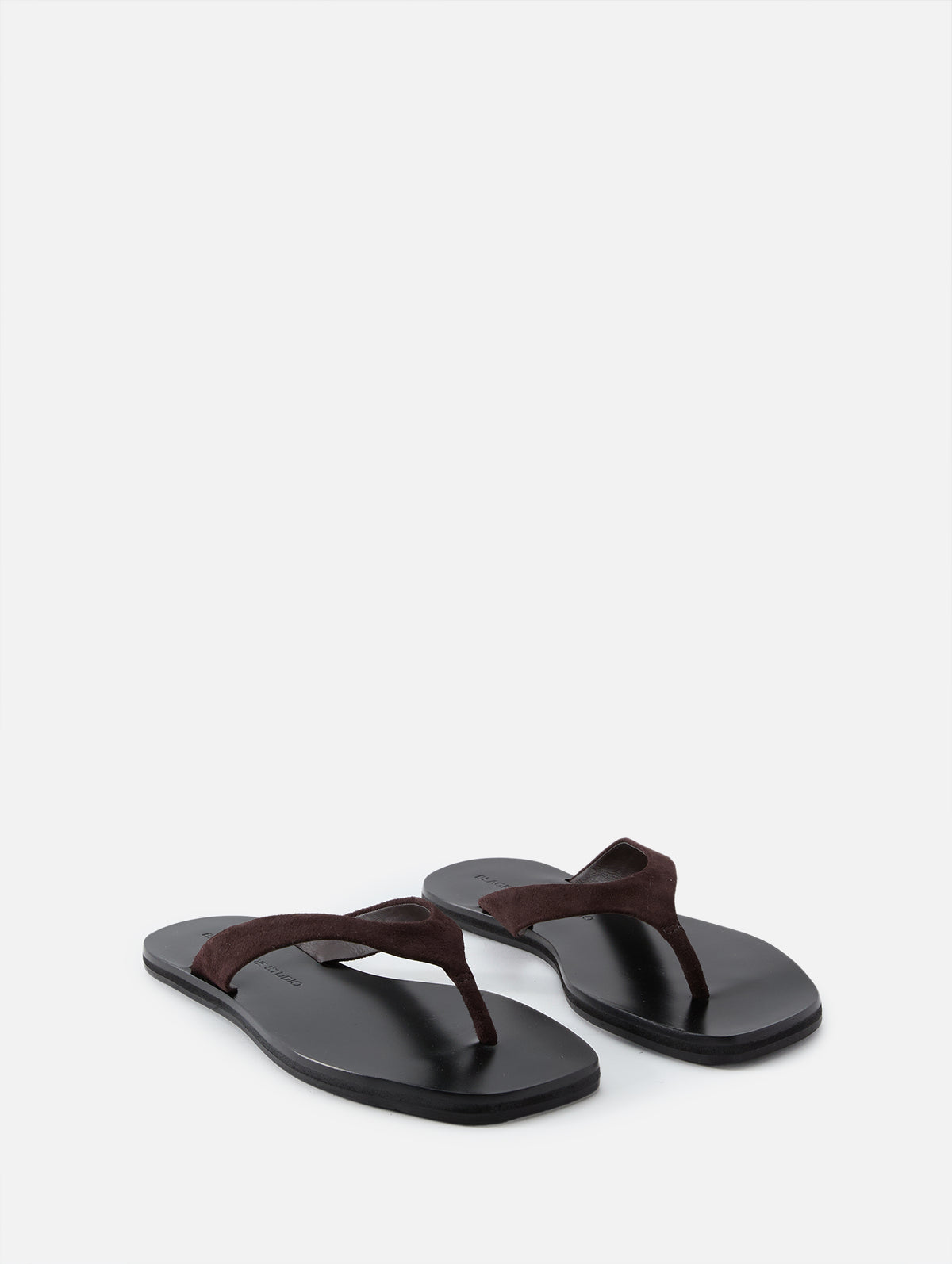 Bae Sandal,BLACK SUEDE STUDIO,HOT FUDGE,Image 2