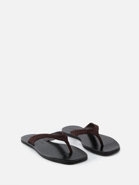 Bae Sandal,BLACK SUEDE STUDIO,HOT FUDGE,Image 2