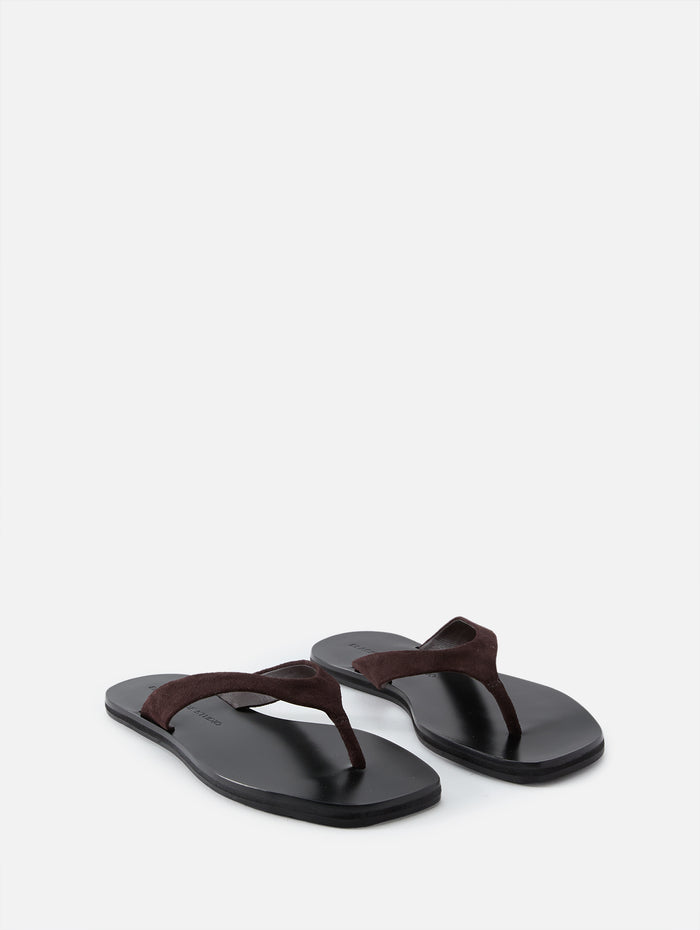Bae Sandal,BLACK SUEDE STUDIO,HOT FUDGE,Image 1