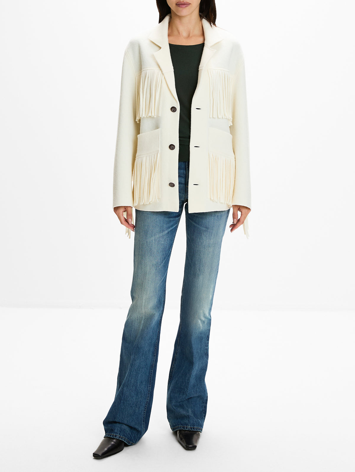 Spirit Of The West Jacket,ALANUI,CHALK,Image 2