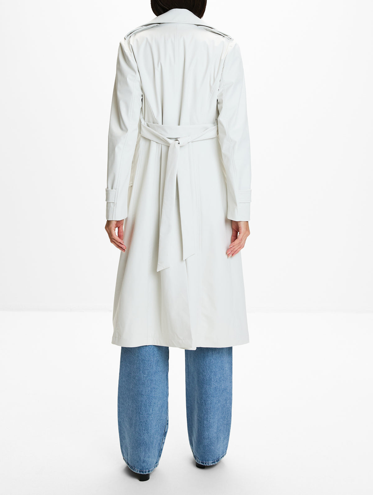 Raincoat,ELEVENTY,CREAM,Image 3