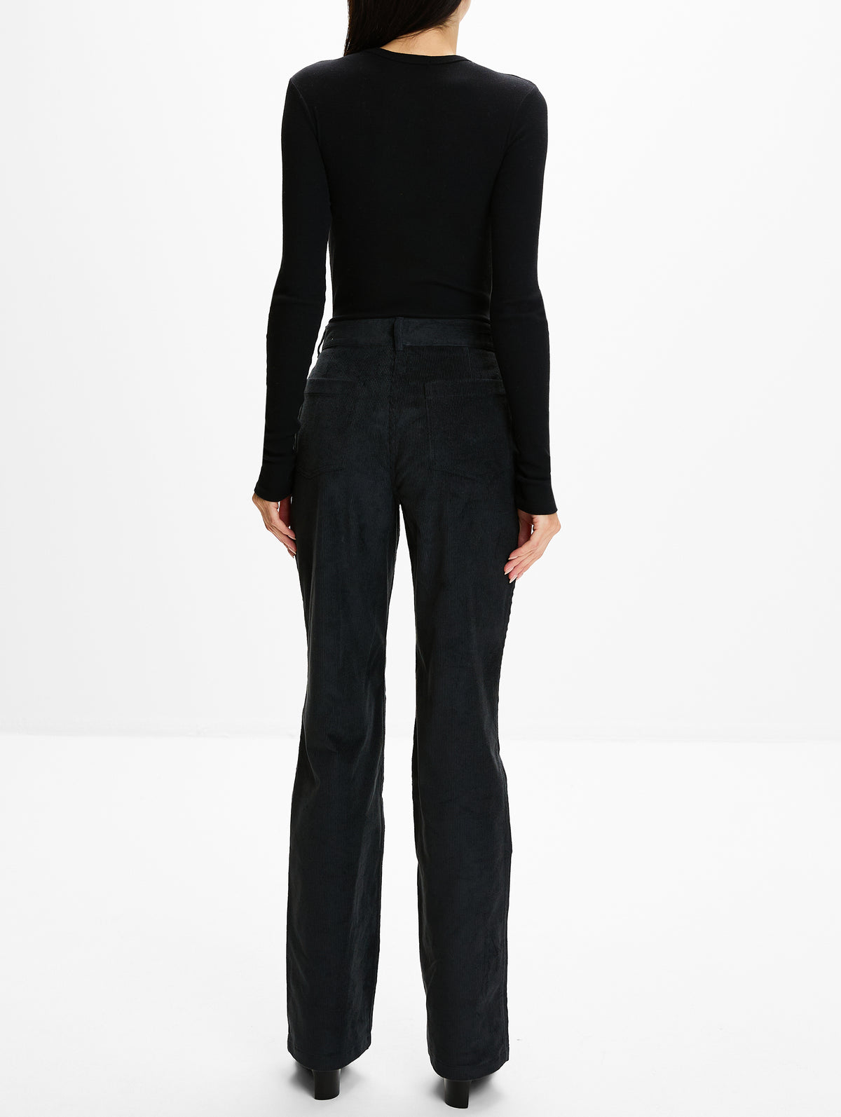 Costa Corduroy Pant,AMIYA,BLUE,Image 3