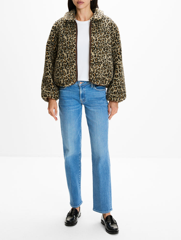 Vail Jacket,THE GREAT,TAN LEOPARD,Image 1