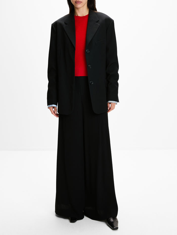 Blazer Jacket,LOEWE,BLACK,Image 1