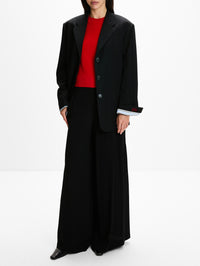 Blazer Jacket,LOEWE,BLACK,Image 3