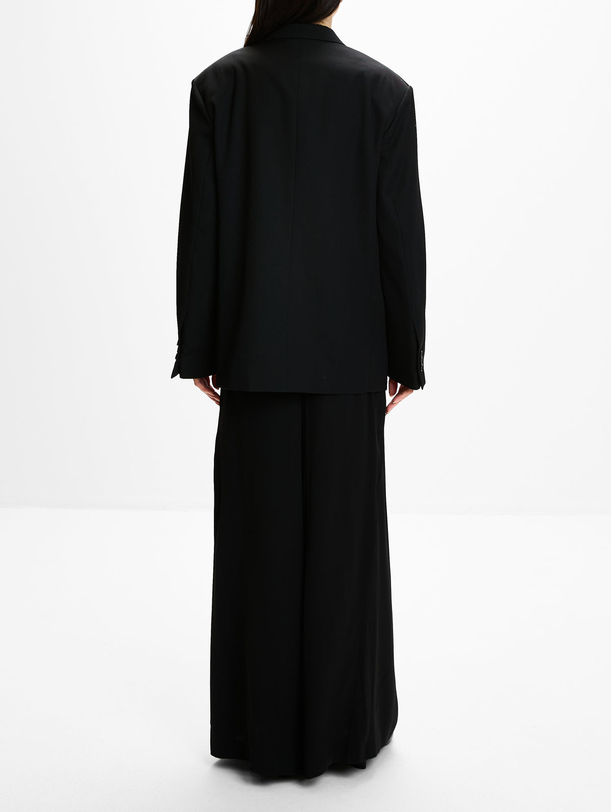 Blazer Jacket,LOEWE,BLACK,Image 4