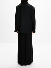 Blazer Jacket,LOEWE,BLACK,Image 4