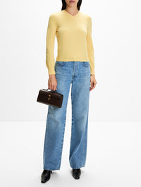 Sweater,MIU MIU,CREAM,Image 2