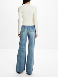 Marci Cardigan,PROENZA SCHOULER WHITE LABEL,VANILLA,Image 3