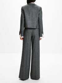 Lauren Cropped Jacket,SASUPHI,GREY,Image 3