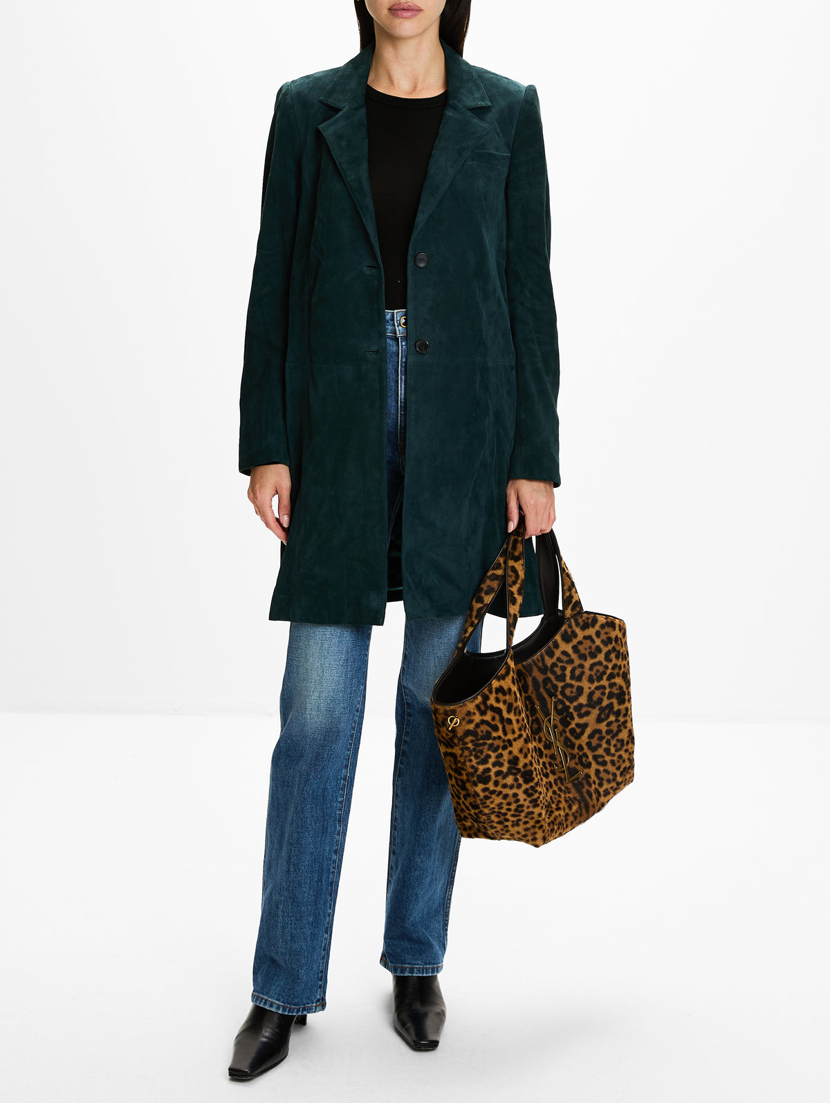 Easy Car Coat,TWP,DEEP GREEN,Image 2