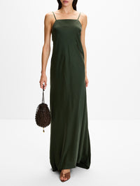 Scoop Back Slip Dress,TWP,ROSIN,Image 2