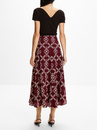 Song Ankle Skirt,JOHANNA ORTIZ,WINE,Image 4