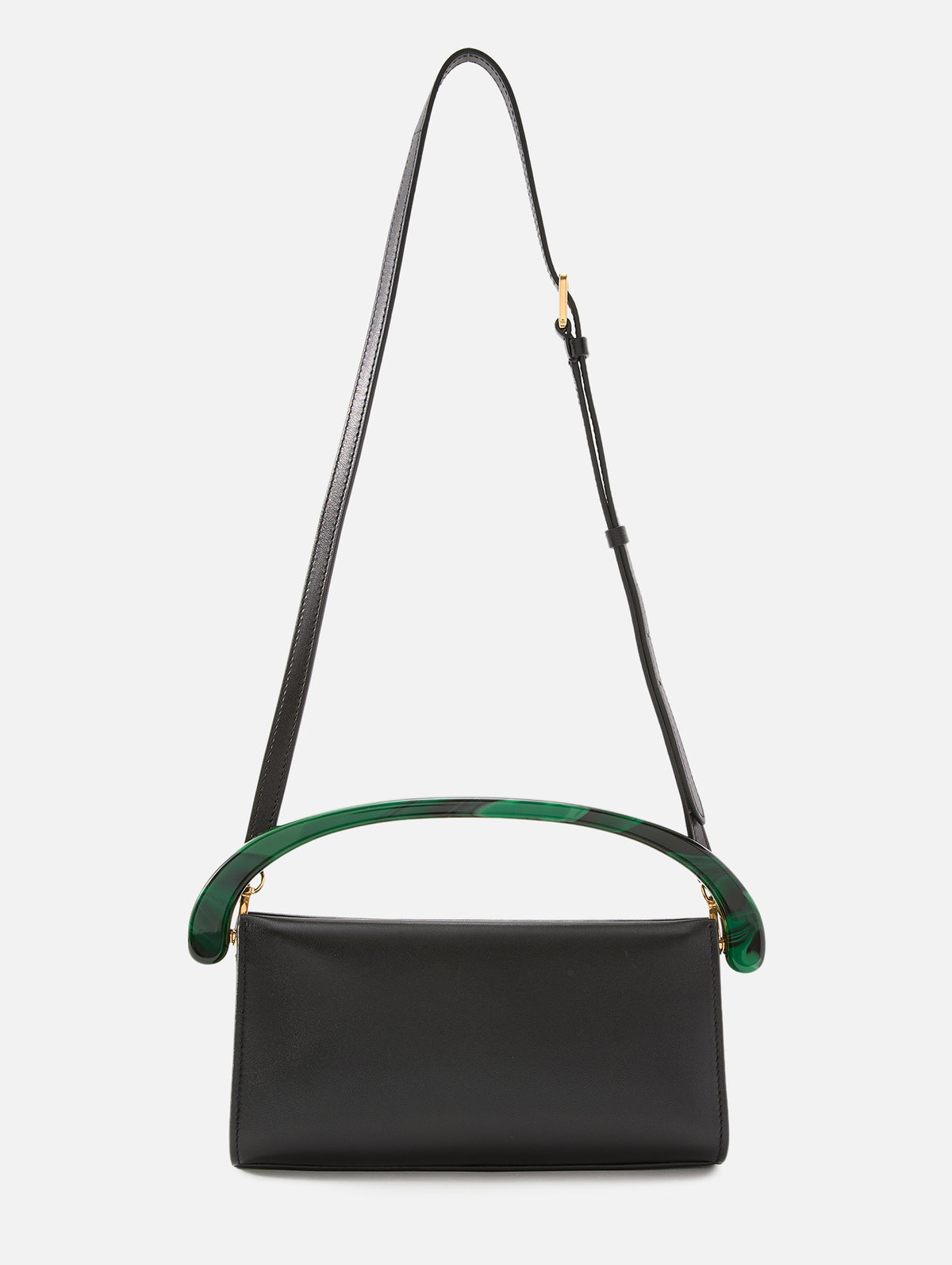 Top Handle Clutch,DRIES VAN NOTEN,BLACK,Image 3