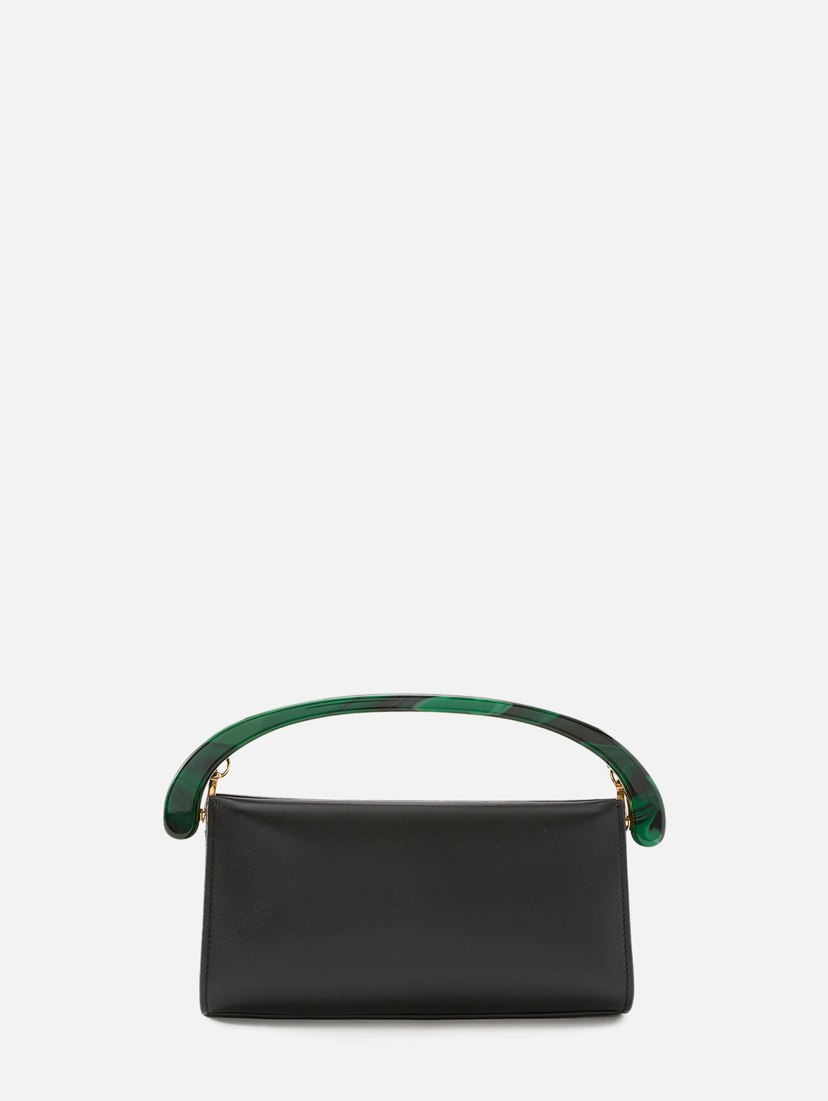 Top Handle Clutch,DRIES VAN NOTEN,BLACK,Image 2