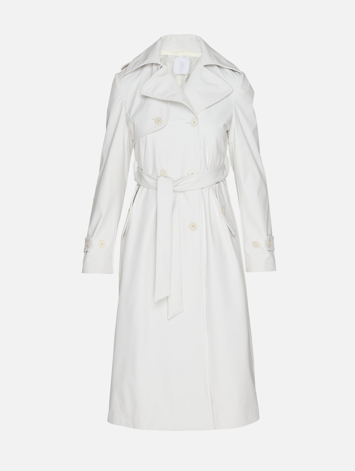 Raincoat,ELEVENTY,CREAM,Image 1