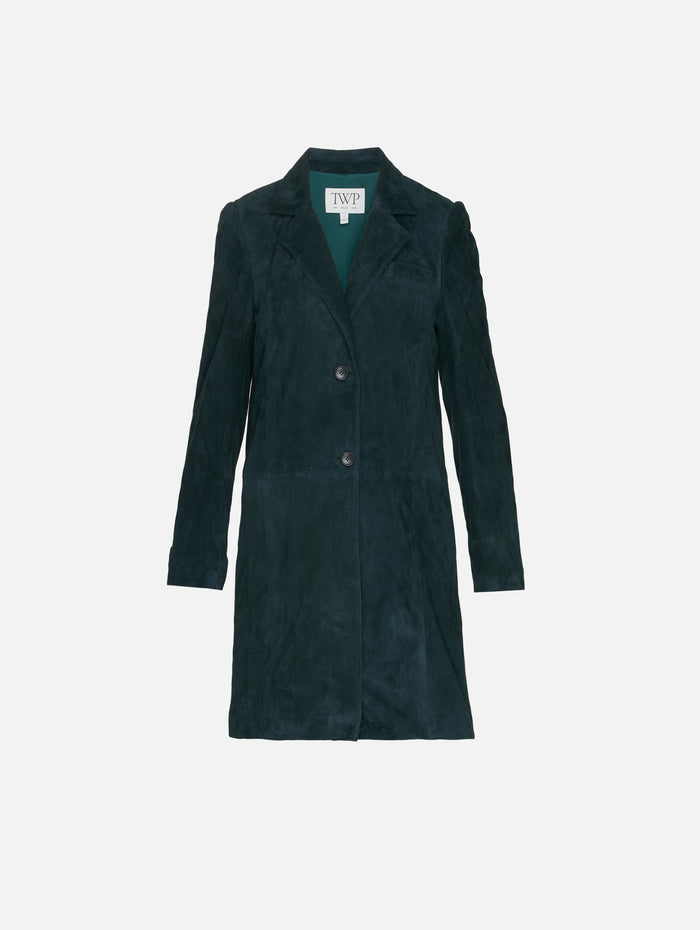 Easy Car Coat,TWP,DEEP GREEN,Image 1