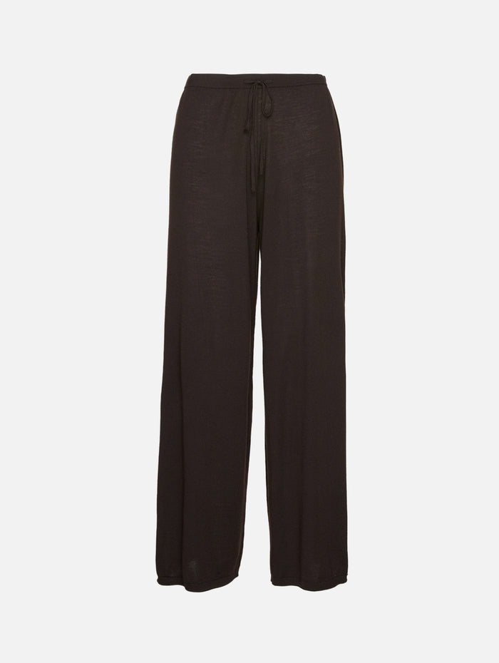 James Wide Leg Pant,LESET,CHOCOLATE,Image 1