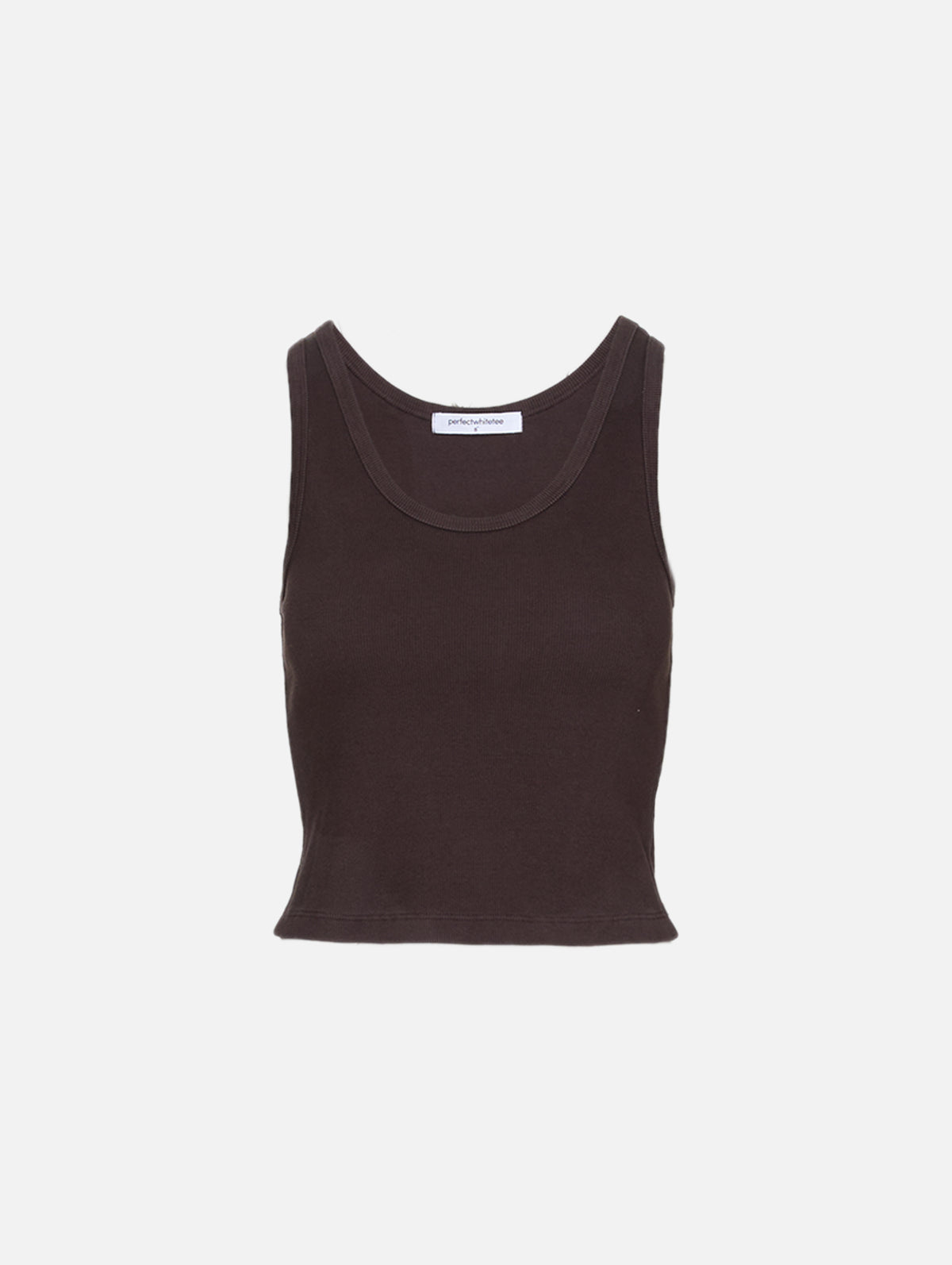 Blondie Tank Top,PERFECTWHITETEE,COCOA,Image 1