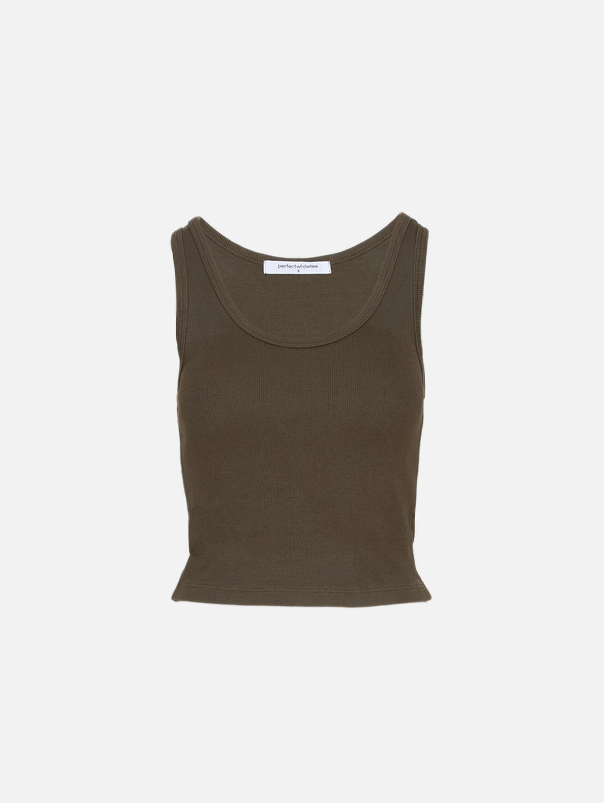 Blondie Tank Top,PERFECTWHITETEE,DARK OLIVE,Image 2