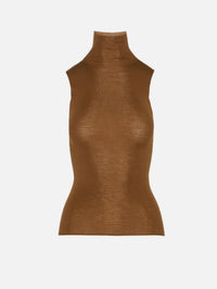 Urban Merino Top,DOROTHEE SCHUMACHER,BROWN,Image 1
