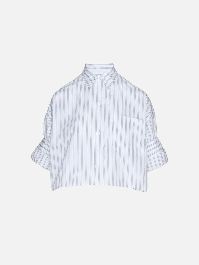 Next Ex Shirt,TWP,WHITE/GREEN,Image 1