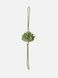 Artichoke Charm Keychain,LOEWE,GREEN,Image 1