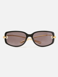Knot Sunglasses,KERING EYE - BOTTEGA VENETA,BLACK,Image 1