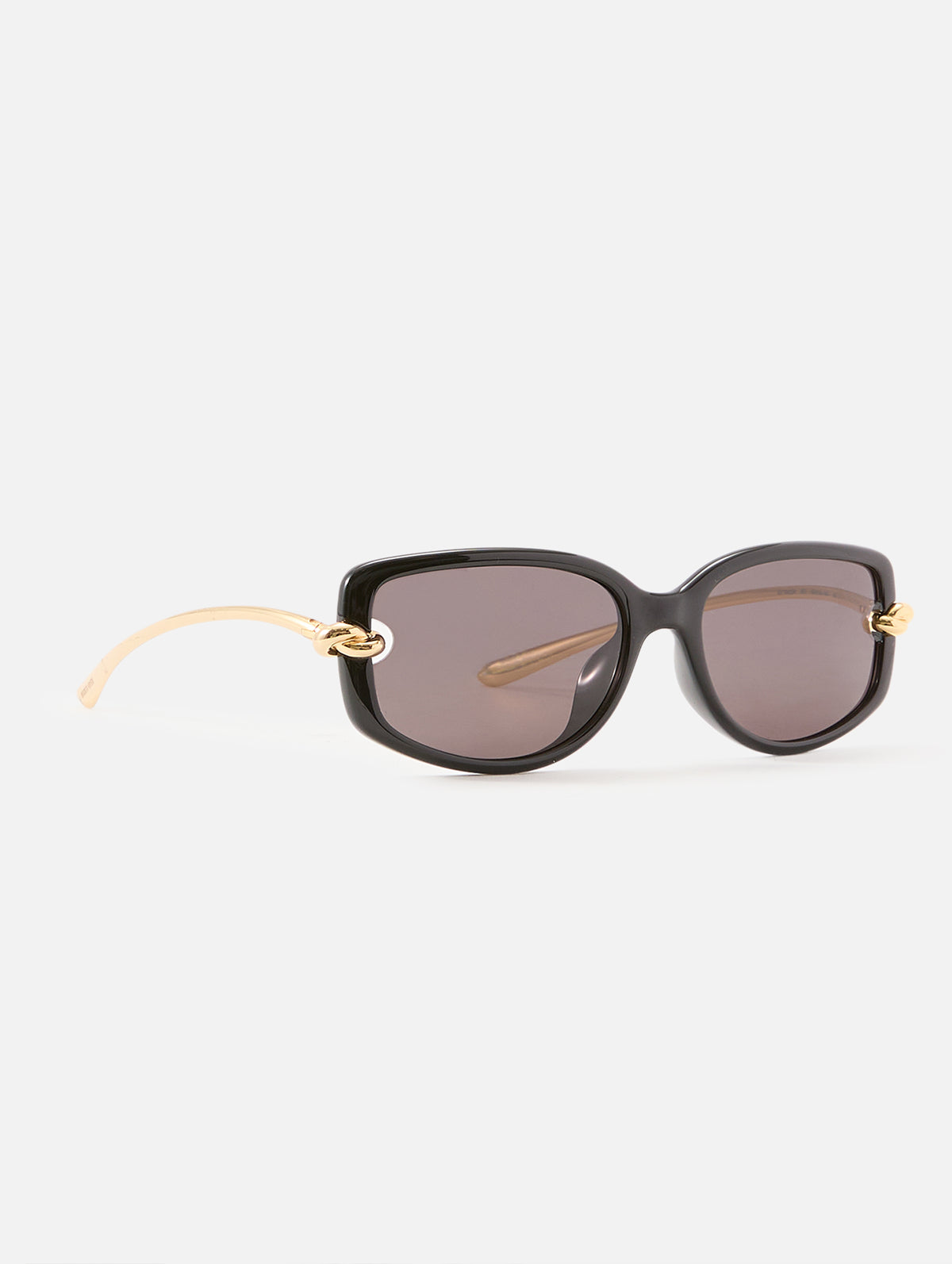 Knot Sunglasses,KERING EYE - BOTTEGA VENETA,BLACK,Image 2