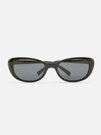 Cat Eye Sunglasses,KERING EYE- SAINT LAURENT,BLACK,Image 1