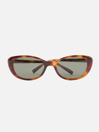 Cat Eye Sunglasses,KERING EYE- SAINT LAURENT,HAVANA,Image 1