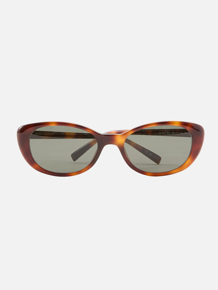 Cat Eye Sunglasses,KERING EYE- SAINT LAURENT,HAVANA,Image 1