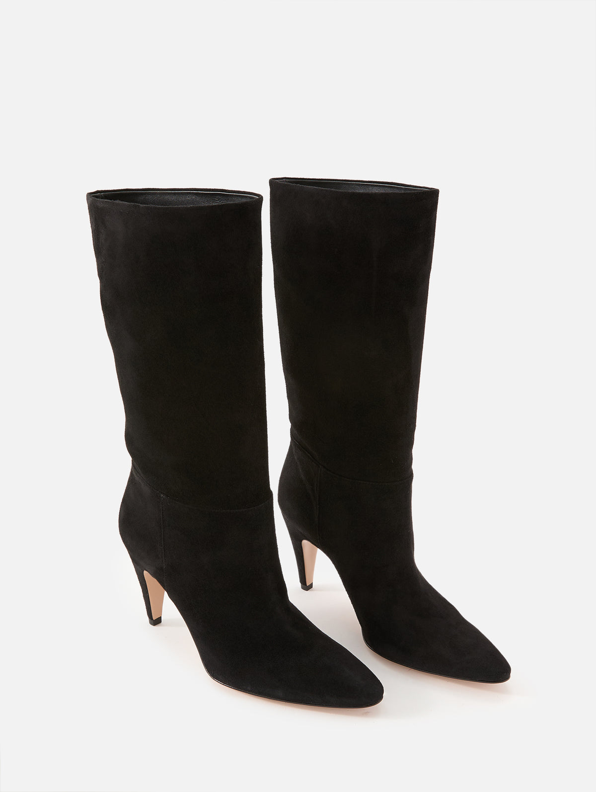 Elise Camoscio Stivale Boot,GIANVITO ROSSI,BLACK,Image 2