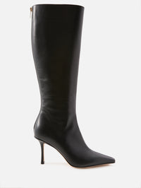 Agathe Boot 85mm,JIMMY CHOO,BLACK,Image 1