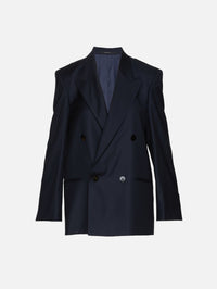 Double Breasted Jacket,GUCCI,BLUE JAPAN,Image 1