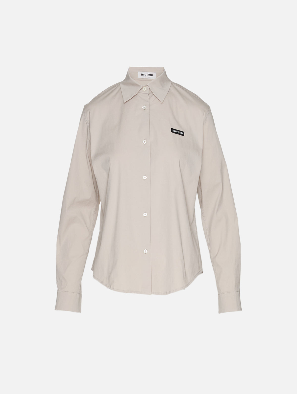 Shirt,MIU MIU,LIMEWASH,Image 1