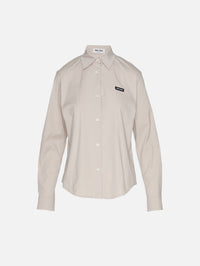 Shirt,MIU MIU,LIMEWASH,Image 1