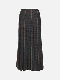 Prism Skirt,GABRIELA HEARST,CHARCOAL MULTI,Image 2