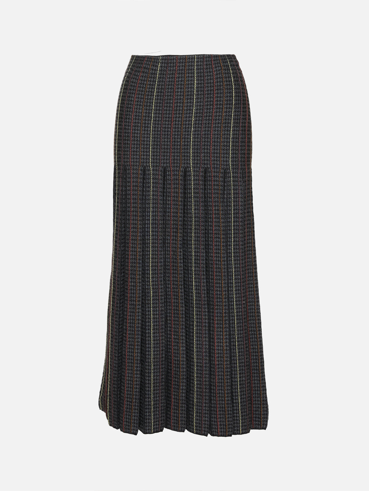 Prism Skirt,GABRIELA HEARST,CHARCOAL MULTI,Image 1